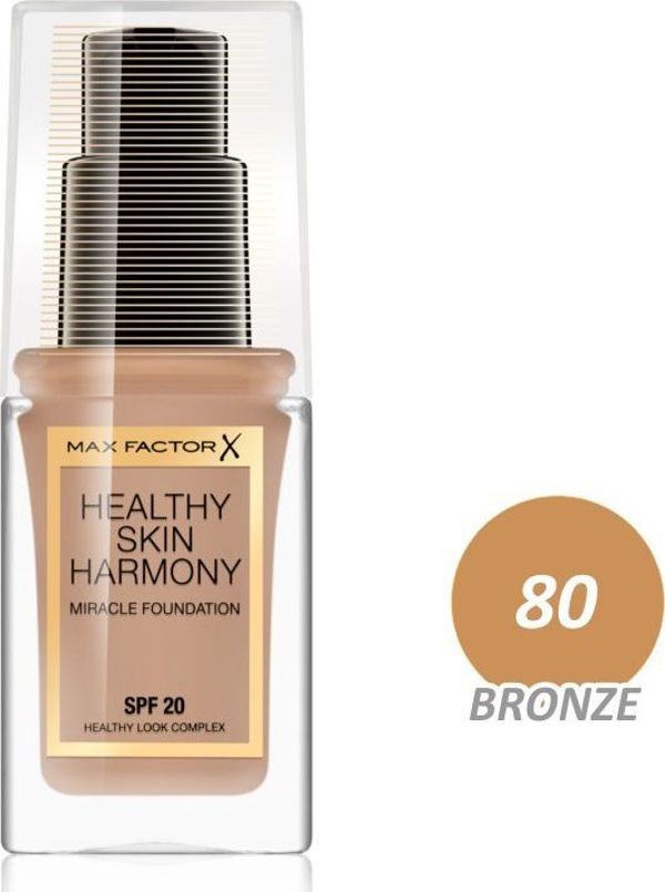 Max Factor Healthy Skin Harmony Υγρό Make-up Ματ Αποτέλεσμα, 30ml, Απόχρωση 80