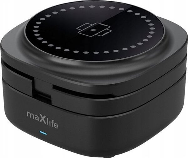 Maxlife MXWC-06 magnetic wireless charger 15W black 3in1 5907457780156