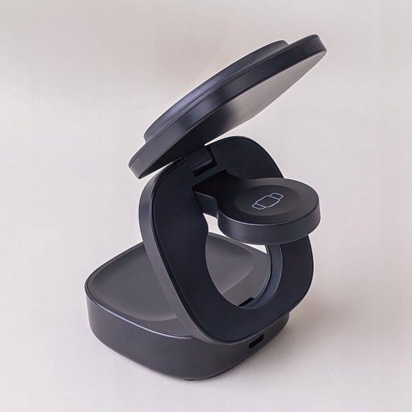 Maxlife MXWC-06 magnetic wireless charger 15W black 3in1 5907457780156