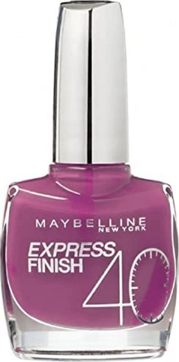 Maybelline Maybelline, Express Finish 40 Seconds, Βερνίκι Νυχιών, Αρ. 220, Vintage Mauve, 10 ml Για Γυναίκες