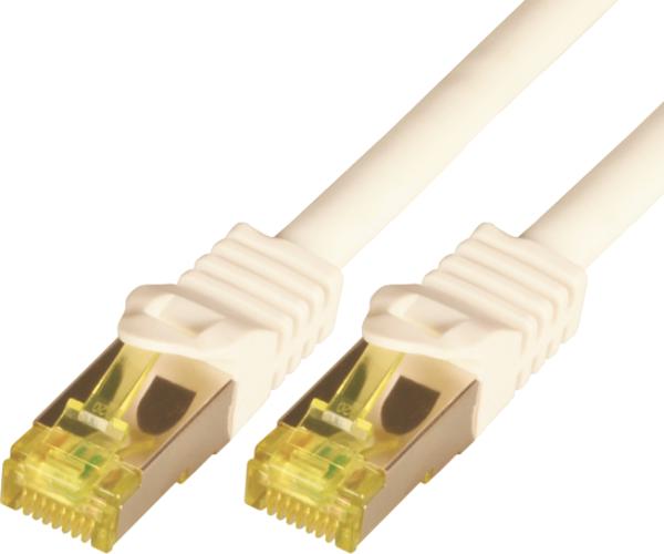 Mcab Patchcord, Cat7, S-FTP, PIMF, LSZH, 2m, λευκό (3758)