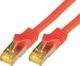 Mcab Patchcord, S-FTP, PIMF, LSZH, 0.5m, czerwony (3734)