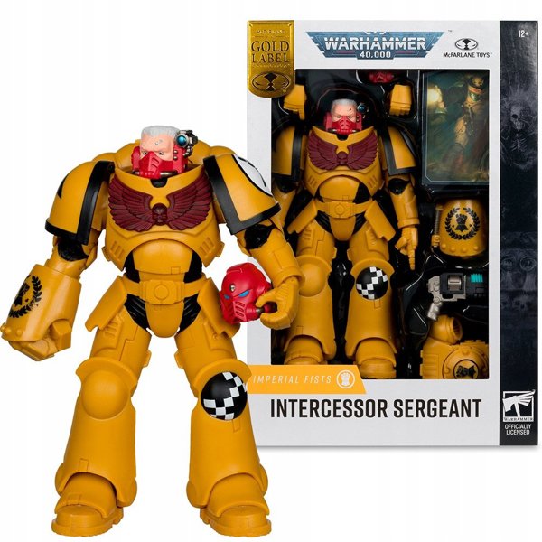 McFarlane Warhammer Intercessor Sergeant Figur 7in