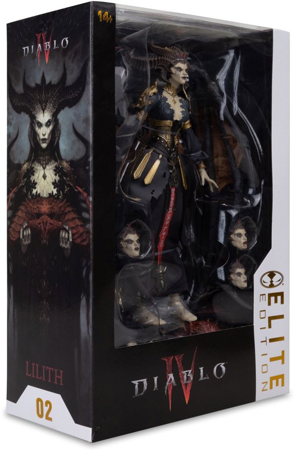McFarlane Diablo IV Lilith Action Figure Deluxe 7in