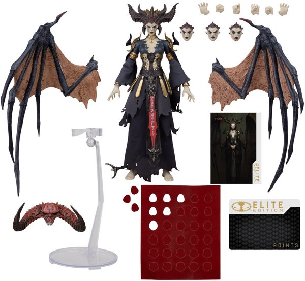 McFarlane Diablo IV Lilith Action Figure Deluxe 7in