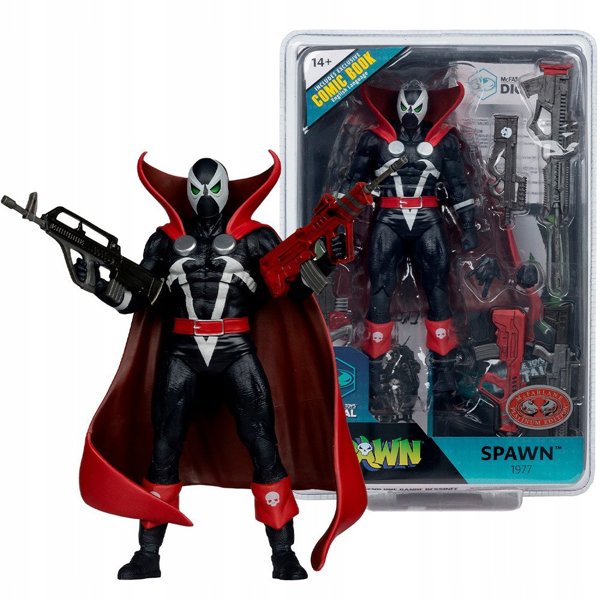 McFarlane Spawn Figur mit Comic 7in