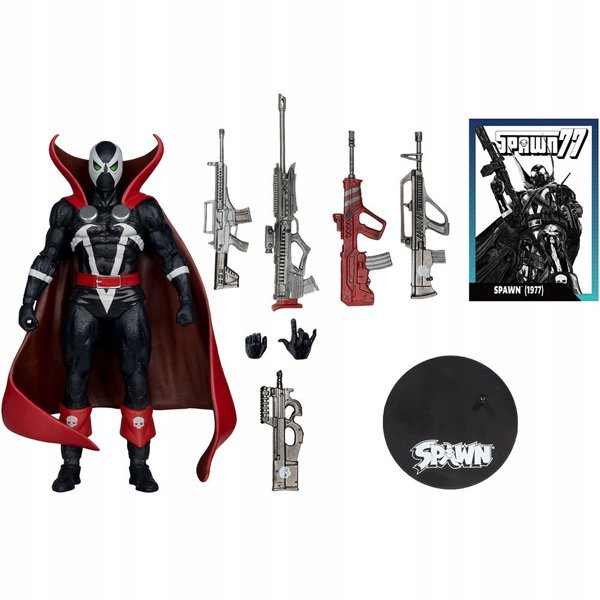 McFarlane Spawn Figur mit Comic 7in