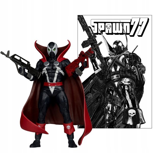 McFarlane Spawn Figur mit Comic 7in