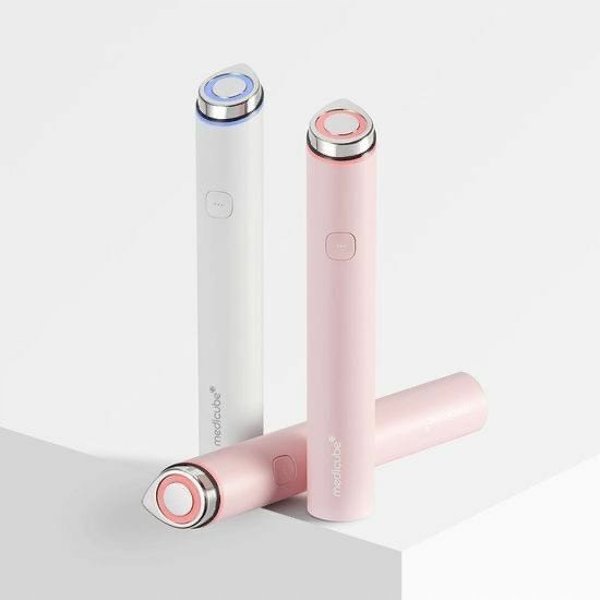 Medicube, Age-R Booster Pro Mini, Microneedling Pen, AGE-R, White Pink