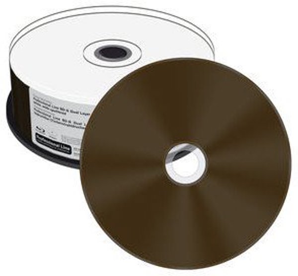 MediaRange BD-R DL Blu-Ray Δίσκος 50GB, 6x, Εκτυπώσιμος, Cakebox 25 Τεμαχίων (MRPL403)