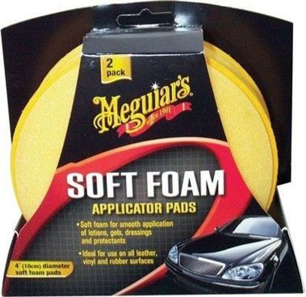 Meguiars Meguiar's Μαλακός Αφρώδης Εφαρμοστής (2-συσκευασία)