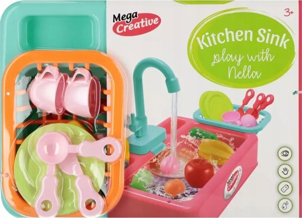 Mega Creative ZEST KUCHE ZLEW B/O AKC 35X25X10 NELLA MC SEL 24