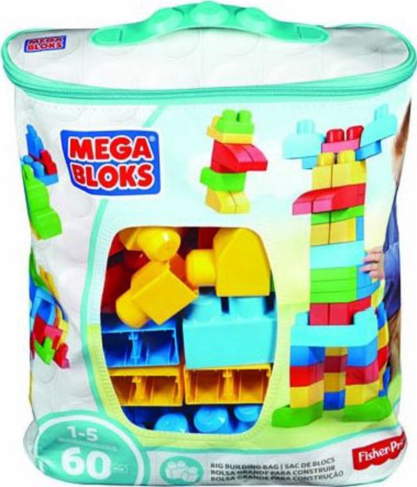 Mega Bloks First Builders - Κύβοι Maxi Τσάντα mix (CYP67)