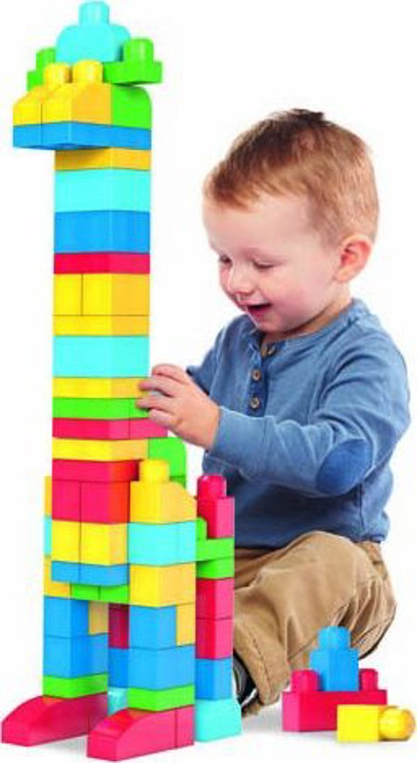Mega Bloks First Builders - Κύβοι Maxi Τσάντα mix (CYP67)