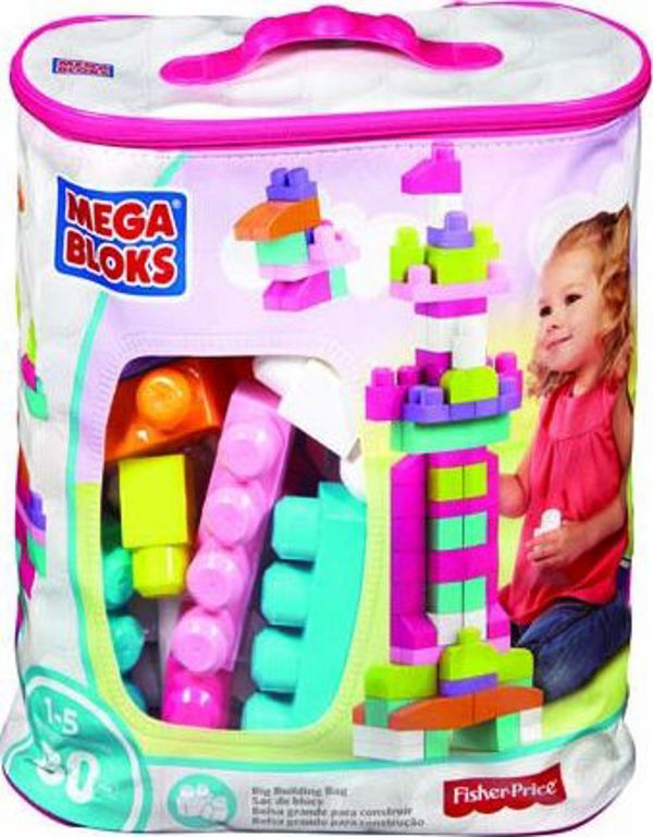 Mega Bloks First Builders - Κύβοι Maxi Τσάντα mix (CYP67)