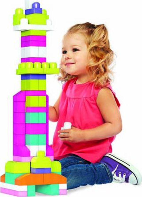Mega Bloks First Builders - Κύβοι Maxi Τσάντα mix (CYP67)