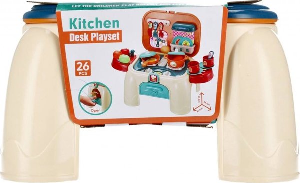 Mega Creative KITCHEN B/O AKC 32X20X26 MC 2IN1 TABLE 18