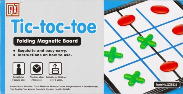 Mega Creative TICKET CROSS GAME MAGNET 13X7X3 MC PUD 144/288
