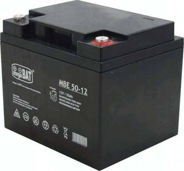 MegaBat Συσσωρευτής AGM 12V 50Ah megaBAT