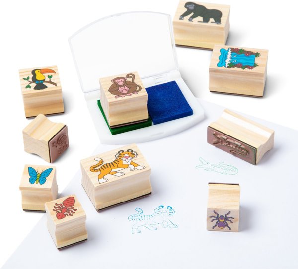 MELISSA & DOUG playset Stamp-a-Scene-Rain Forest