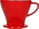 Melitta Melitta πορσελάνινο dripper για καφέ 1x4 - Κόκκινο