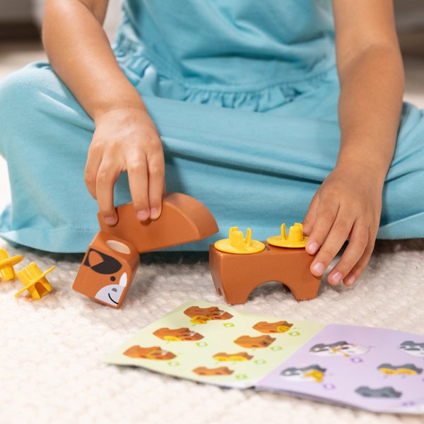 Melissa & Doug - Blockables Bauernhof Spielset