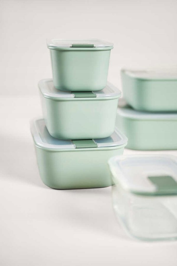 Δοχείο αποθήκευσης Mepal Easy Clip από γυαλί 1500 ml Nordic Sage