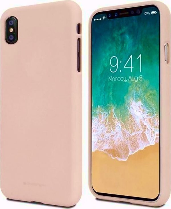 Mercury Mercury Soft iPhone 15 6.1" ροζ-άμμου