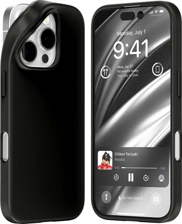 Mercury Mercury Soft iPhone 16 Pro 6,3" μαύρο/μαύρο