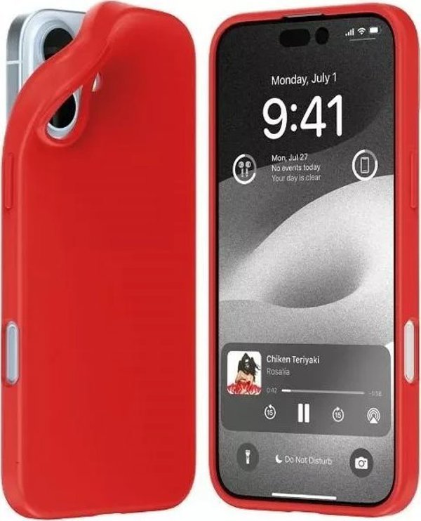 Mercury Mercury Soft iPhone 16 Plus 6.7" κόκκινο/red