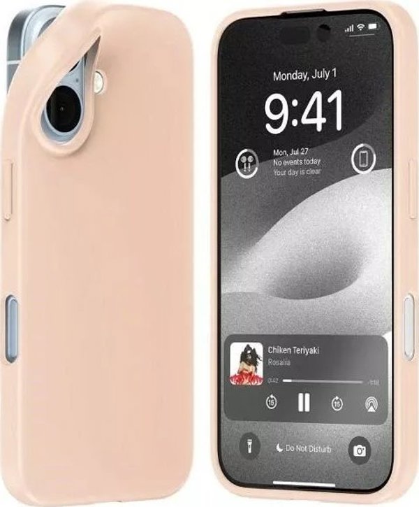 Mercury Mercury Soft iPhone 16 6.1" ροζ-άμμου