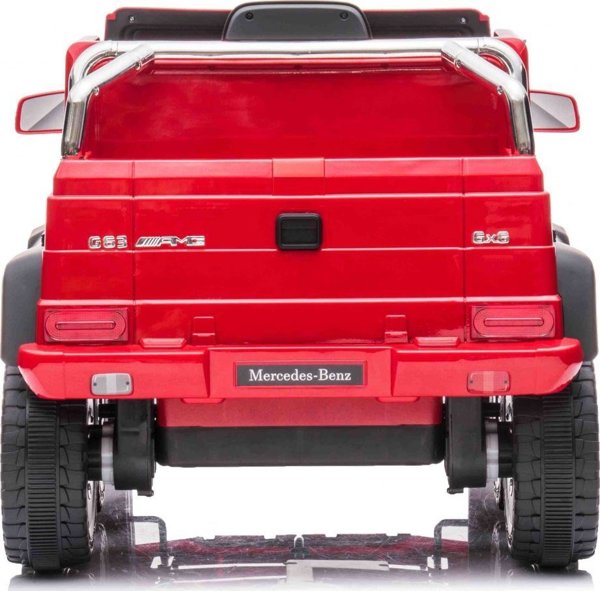 Mercedes Αυτοκίνητο με μπαταρία Mercedes G63 6x6 AMG Κόκκινο