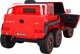 Mercedes Αυτοκίνητο με μπαταρία Mercedes G63 6x6 AMG Κόκκινο