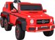Mercedes Αυτοκίνητο με μπαταρία Mercedes G63 6x6 AMG Κόκκινο