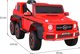 Mercedes Αυτοκίνητο με μπαταρία Mercedes G63 6x6 AMG Κόκκινο