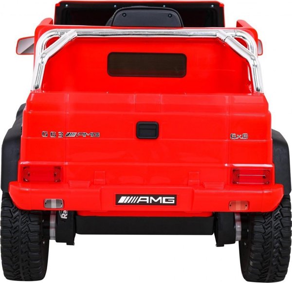 Mercedes Αυτοκίνητο με μπαταρία Mercedes G63 6x6 AMG Κόκκινο