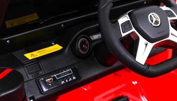 Mercedes Αυτοκίνητο με μπαταρία Mercedes G63 6x6 AMG Κόκκινο