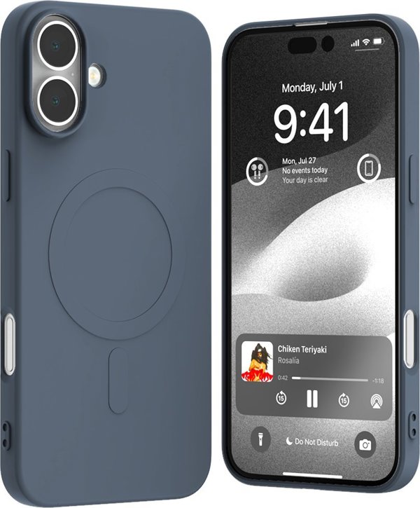 Mercury Mercury MagSafe Ημι-Σιλικόνη iPhone 16 Plus 6,7" σκούρο μπλε /sierra blue