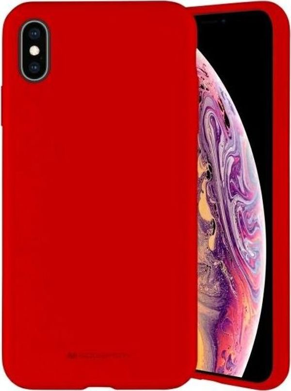 Mercury Mercury Σιλικόνη Samsung S21+ G996 κόκκινο/red