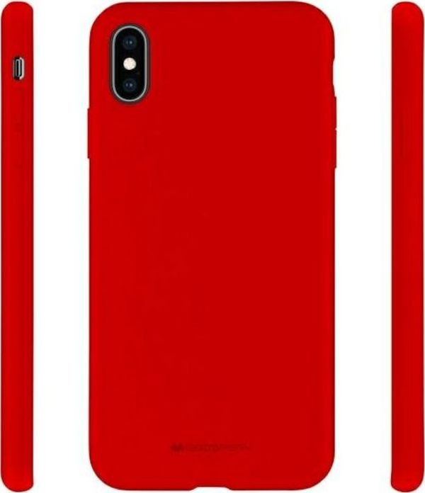 Mercury Mercury Σιλικόνη Samsung S21+ G996 κόκκινο/red