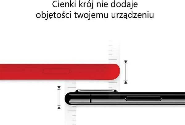 Mercury Mercury Σιλικόνη Samsung S21+ G996 κόκκινο/red
