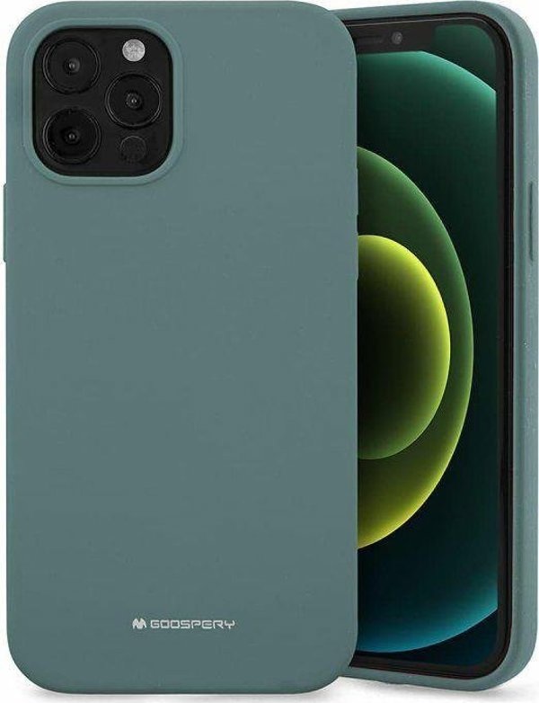 Mercury Mercury Σιλικόνη iPhone 16 6,1" πράσινο/green