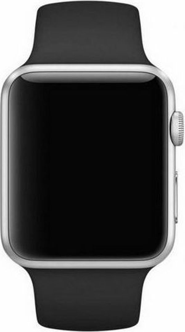 Mercury Mercury λουράκι σιλικόνης Apple Watch 44mm μαύρο/black