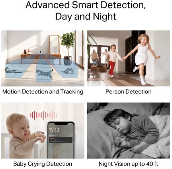 MERCUSYS MC210 domácí/indoor kamera (3MP, 2K, 1296p, IR 12m, WiFi, microSD)
