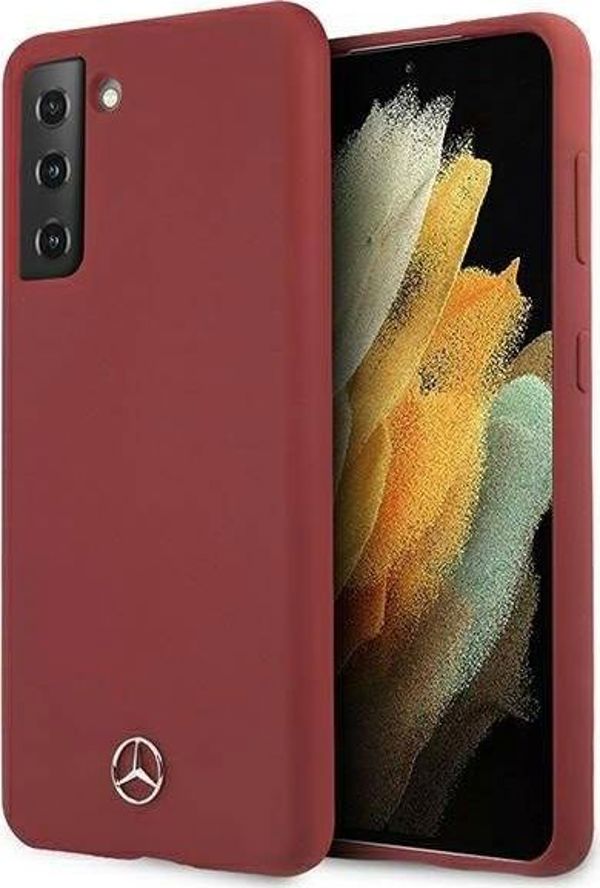 Mercedes Mercedes MEHCS21MSILRE S21+ G996 κόκκινο/red hardcase Silicone Line