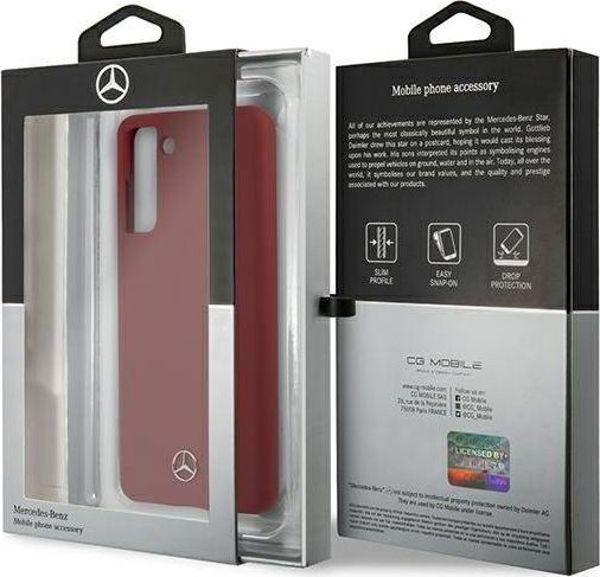 Mercedes Mercedes MEHCS21MSILRE S21+ G996 κόκκινο/red hardcase Silicone Line