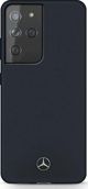 Θήκη σιλικόνης Mercedes MEHCS21LSILNA S21 Ultra G998 μπλε/blue hardcase Silicone Line