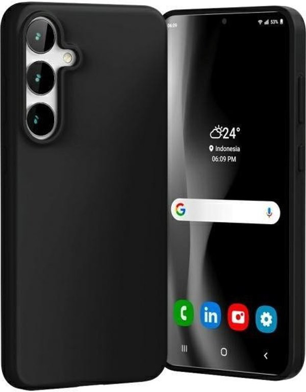 Mercury Θήκη Soft για Samsung Galaxy S24 FE S721, Μαύρη