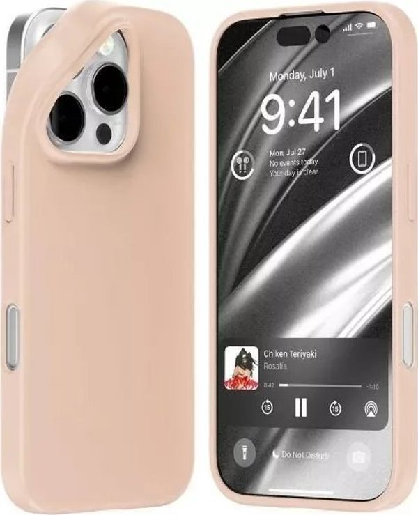 Mercury Mercury Soft iPhone 16 Pro 6,3" ροζ άμμου