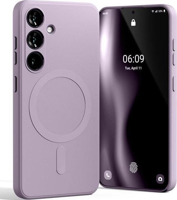 Mercury Mercury MagSafe Ημι-Σιλικόνη iPhone 16 6,1" λιλά μοβ /lilac purple
